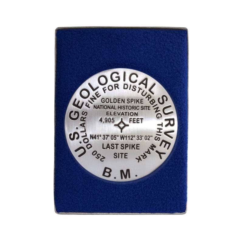 Golden Spike NHS Paperweight