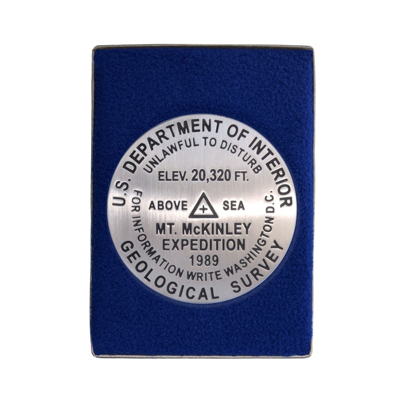 McKinley (Denali) Paperweight Historic Elevation