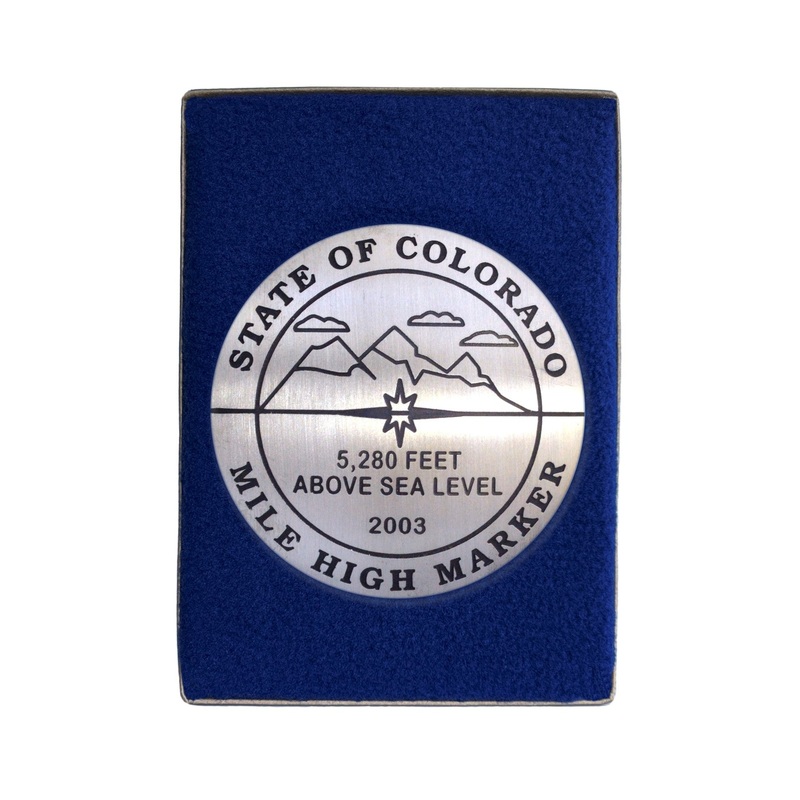 Mile High Denver Paperweight