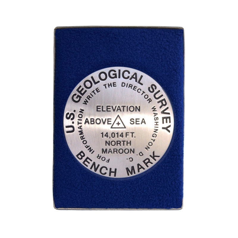 North Maroon Paperweight