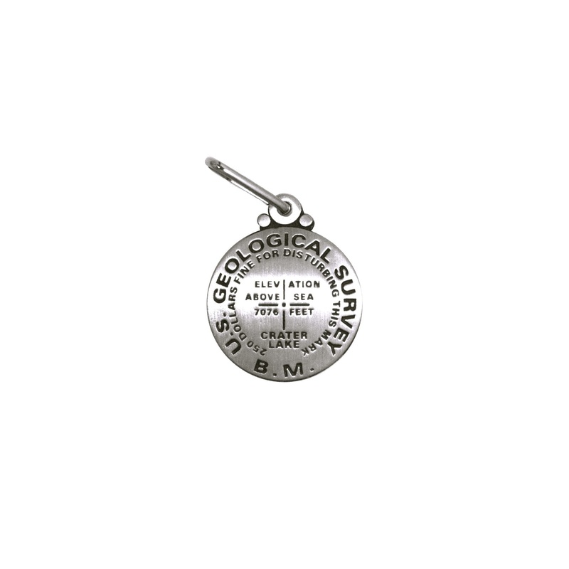 Crater Lake Zipperpull-Pendant