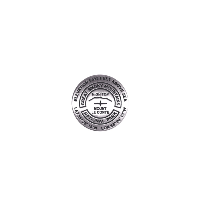LeConte High Top Elevation Pin