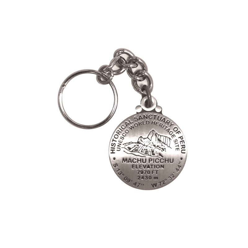 Machu Picchu UNESCO Heritage Site Key Chain