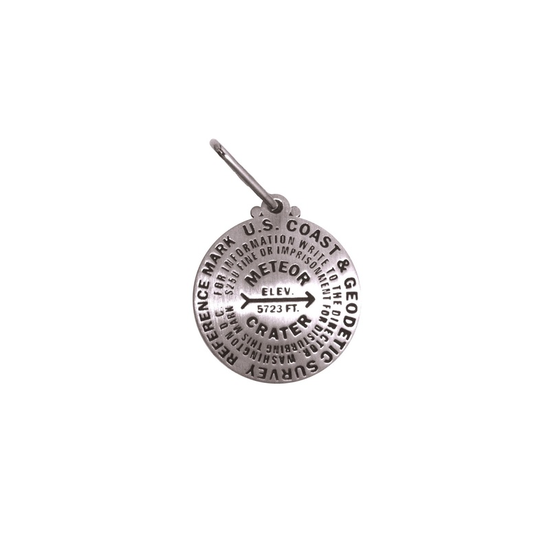 Meteor Crater Zipperpull-Pendant