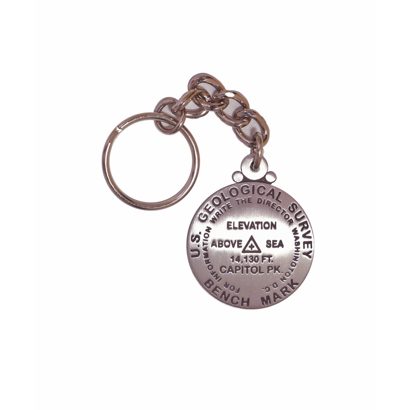 Capitol Peak Key Chain
