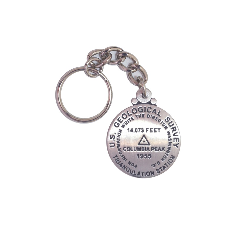 Columbia Peak Key Chain