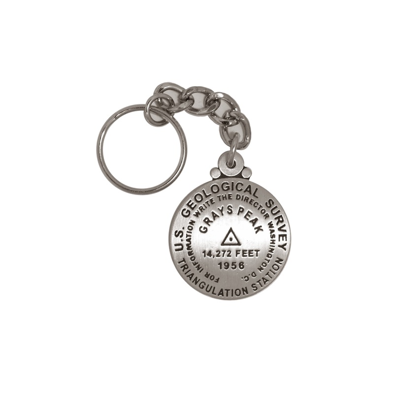 Grays Peak Key Chain