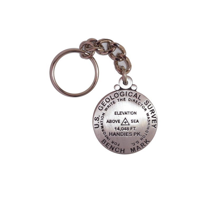 Handies Peak Key Chain