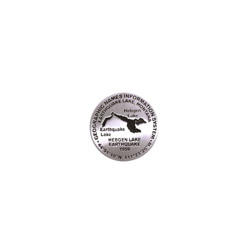 Hebgen Lake Earthquake Pin