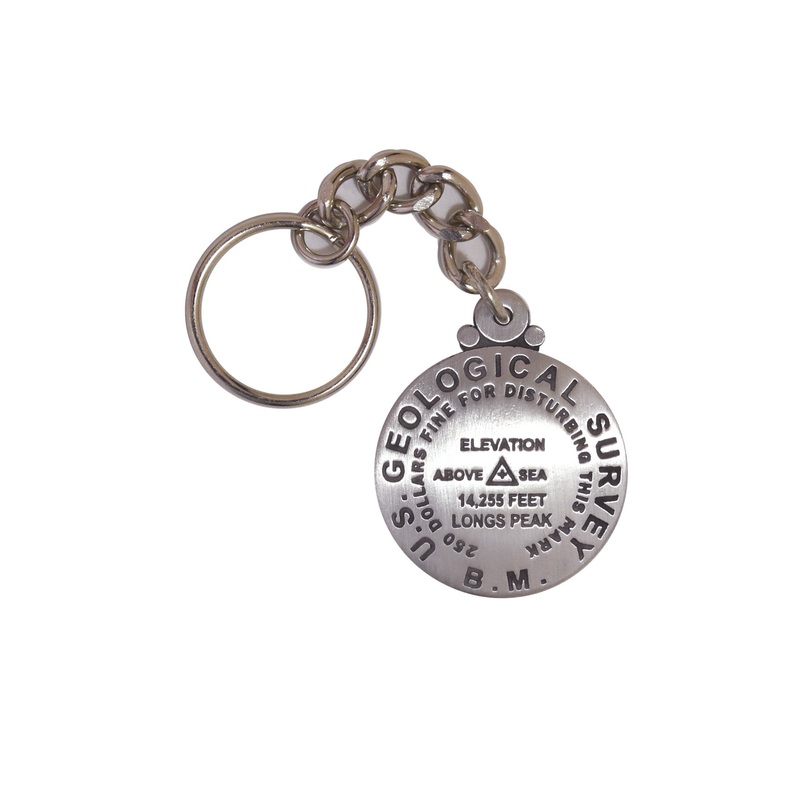 Longs Peak Key Chain