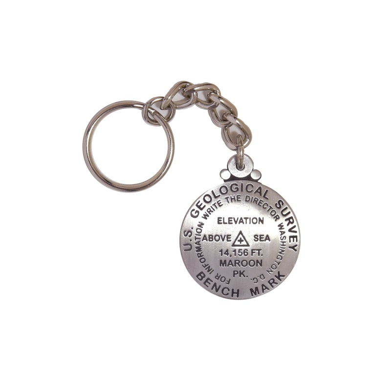 Maroon Peak Key Chain