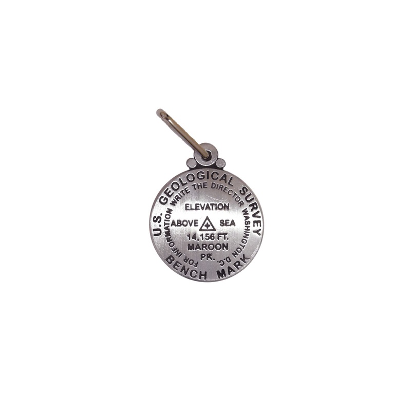 Maroon Peak Zipperpull-Pendant