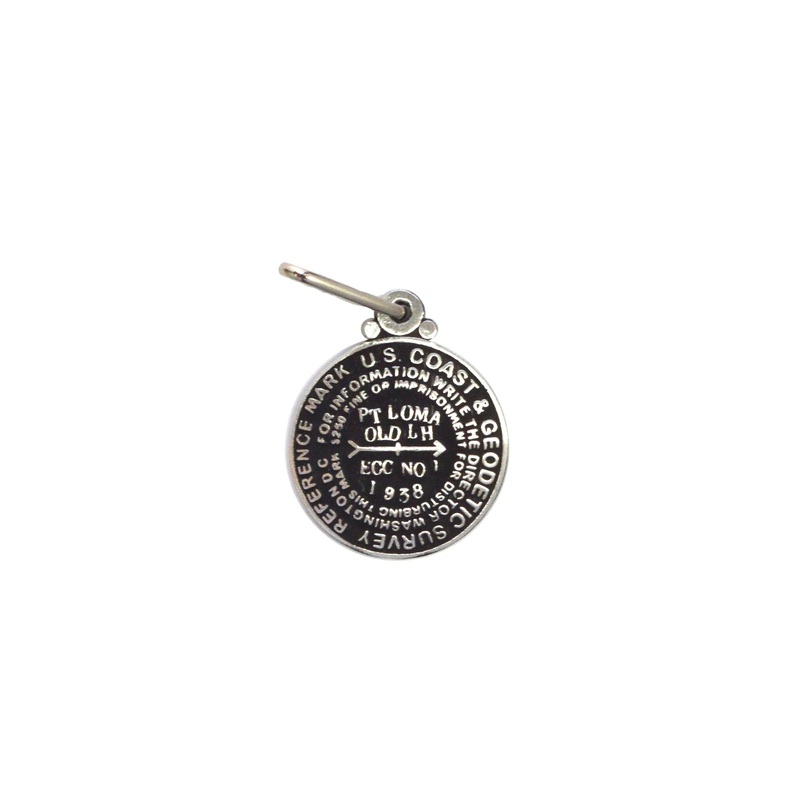 Old Point Loma Light House Zipperpull-Pendant