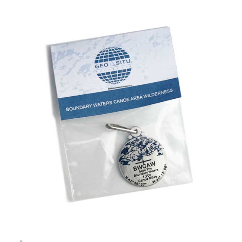 Boundary Waters Canoe Area Wilderness Zipper Pull (BWCA)
