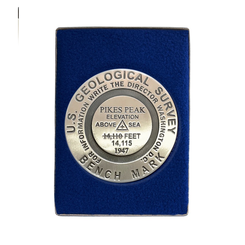 PIKES PEAK NEW ELEVATION PAPERWEIGHT#2