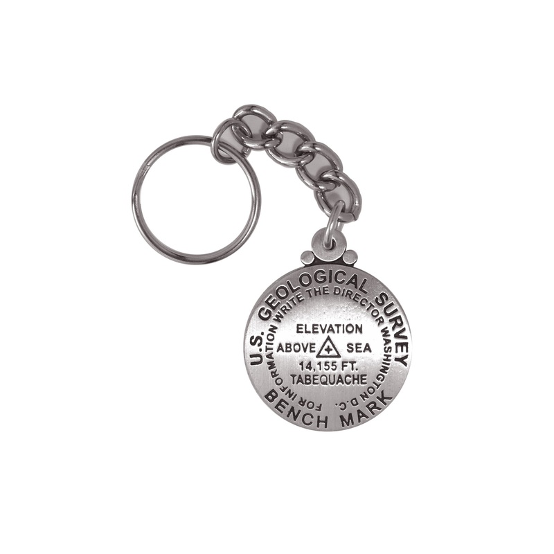 Tabequache Peak Key Chain