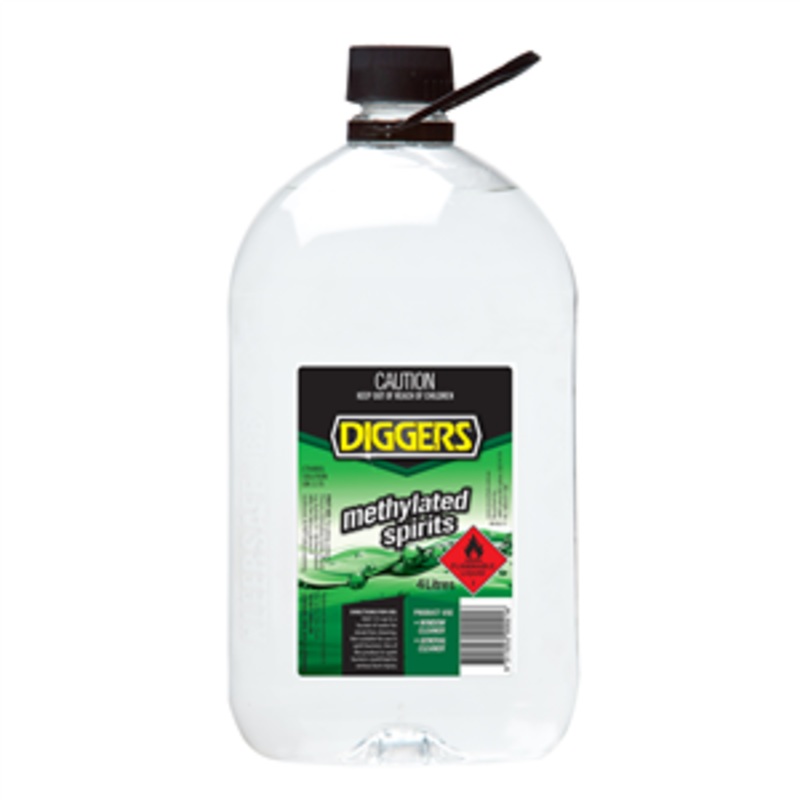 METHYLATED SPIRITS 4LT DIGGERS