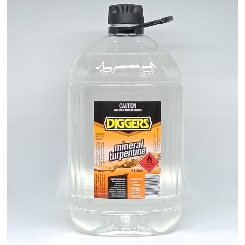 MINERAL TURPENTINE 4LT DIGGERS