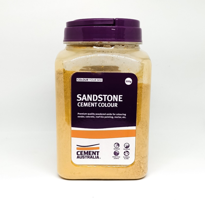OXIDE SANDSTONE 500G CEMENT AUSTRALIA