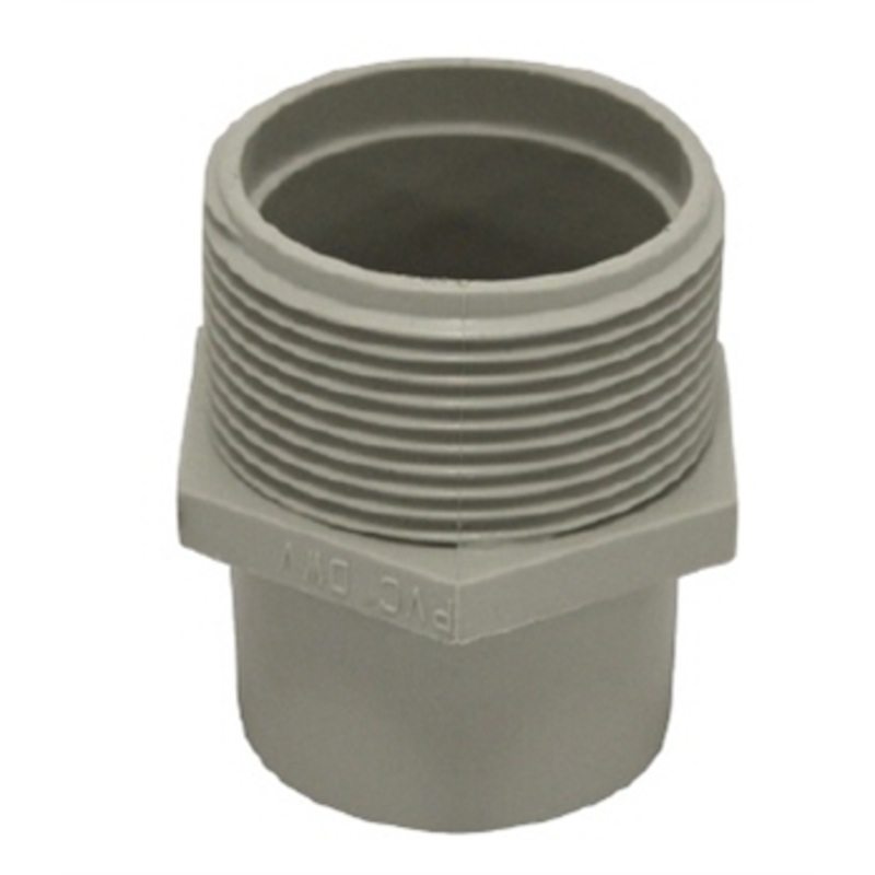 PVC DWV ADAPTOR 40MM MALE I THREAD DWVF0020