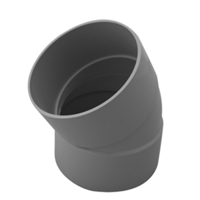 PVC DWV BEND F&F PLAIN 100MM 30DEG DWVF0074