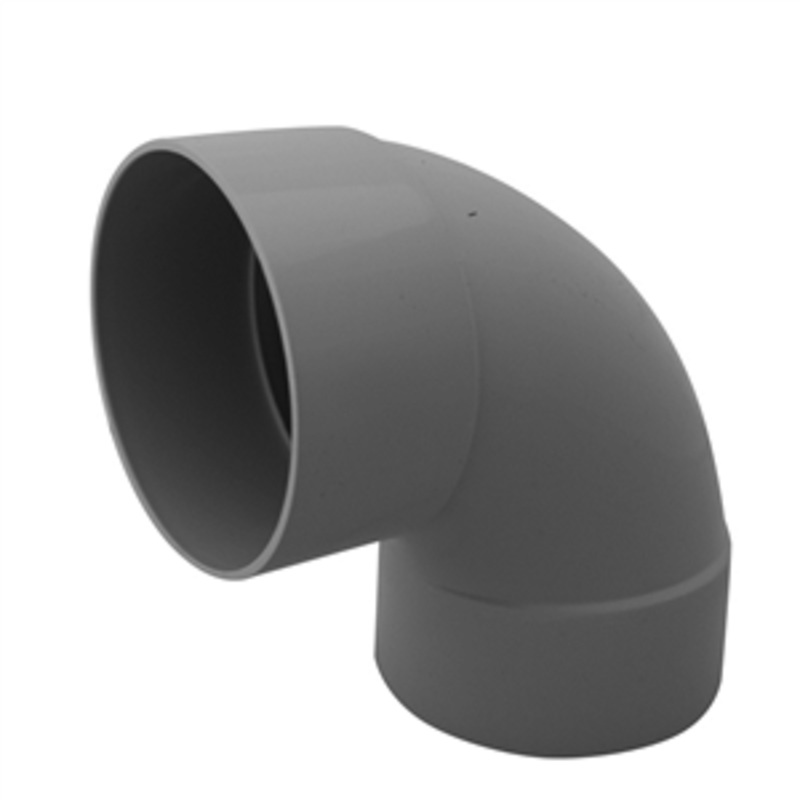 PVC DWV BEND F&F PLAIN 100MM 88DEG DWVF0078
