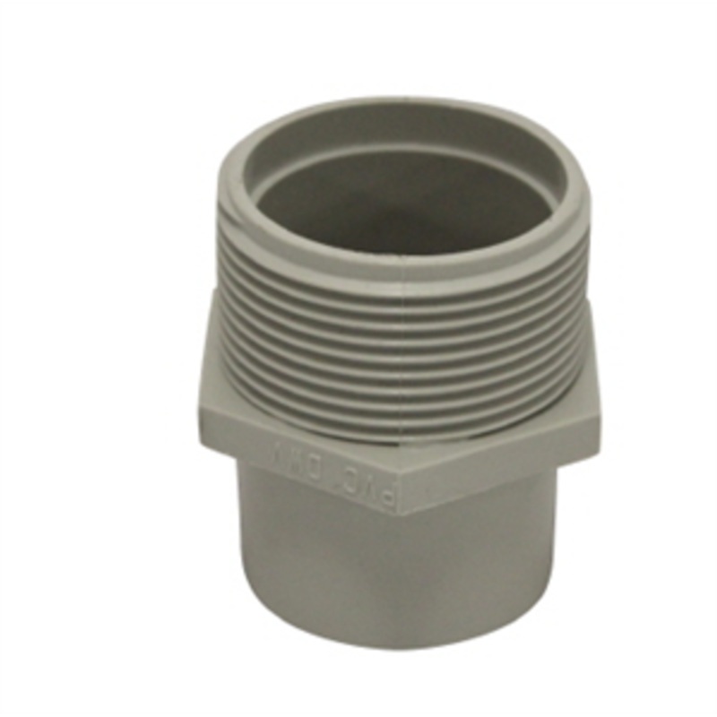PVC DWV CONNECTOR 40MM MALE I THREAD DWVF0240