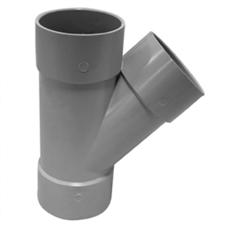PVC DWV JUNCTION PLAIN 40MM 45DEG DWVF0340