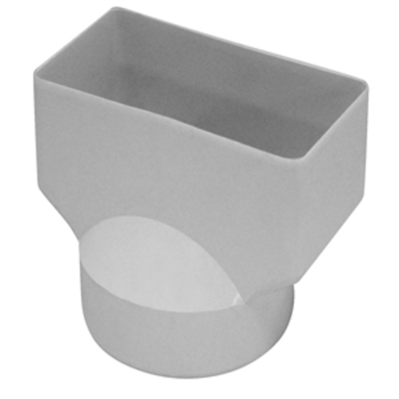 STORMWATER ADAPTOR DOWNPIPE 100 X 50 X 90MM SWF0050