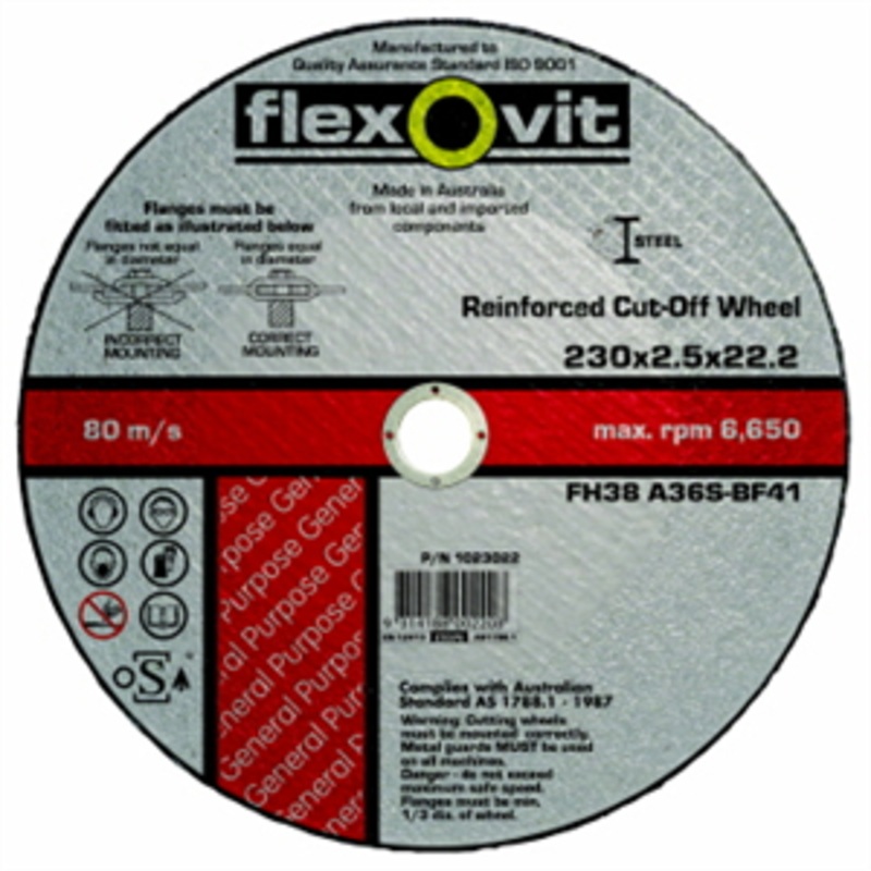WHEEL CUT OFF METAL 230MM X 22MM
