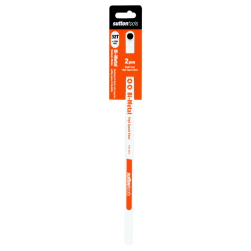 BLADE HACKSAW 32T BI METAL HSS PKT 2 SUTTON