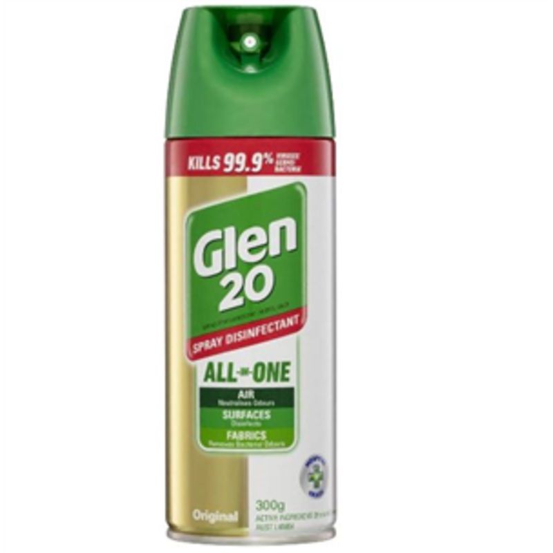 GLEN 20 DISINFECTANT SURFACE SPRAY 300G
