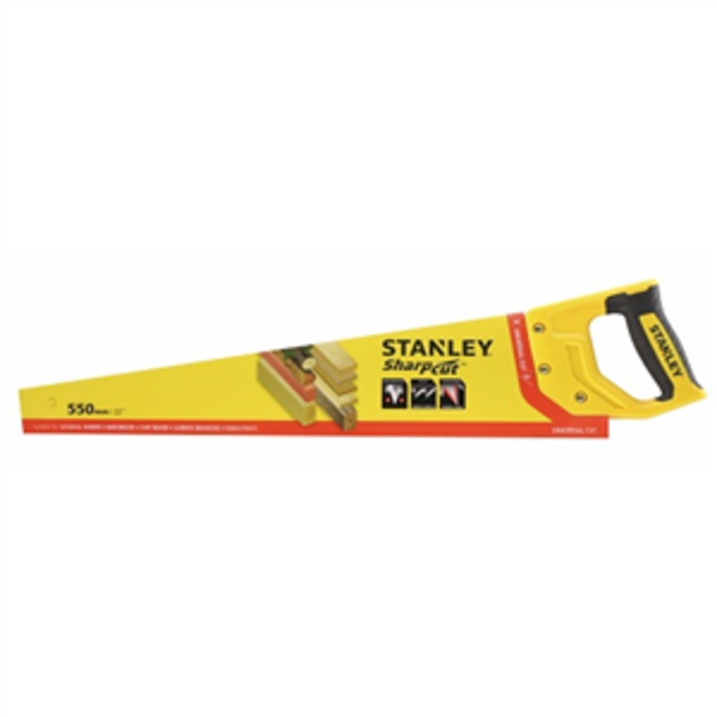 HAND SAW SHARP CUT 550mm X 7PT STANLEY