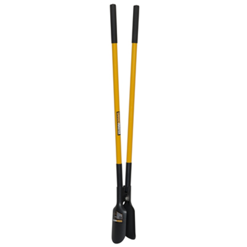POST HOLE PINCER LONG STEEL HANDLES GARDEN MASTER