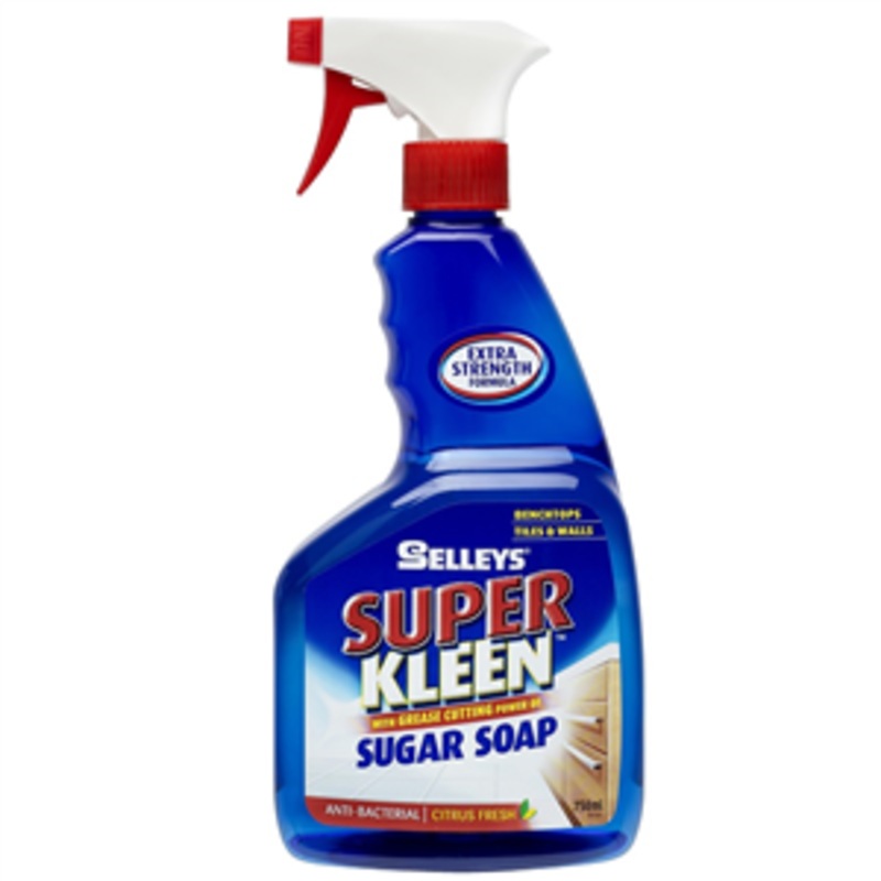 SUGAR SOAP LIQUID SUPER KLEEN 750ML RTU SELLEYS