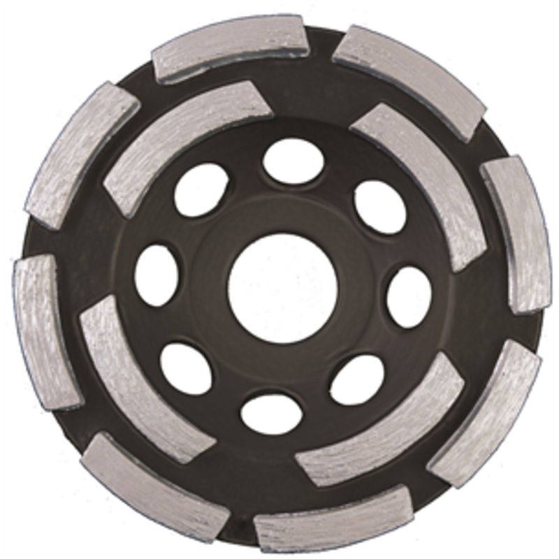 CUP GRINDER 105MM 2 ROW FOR CONCRETE