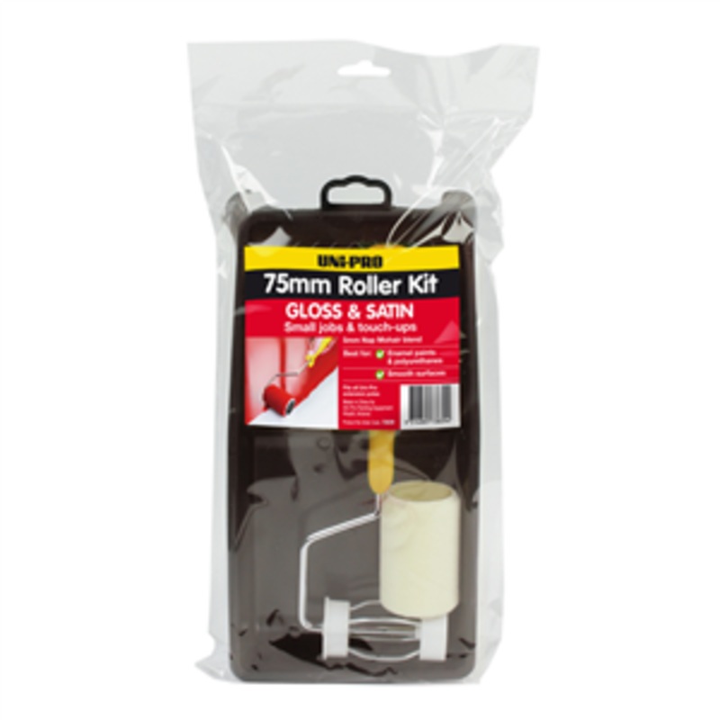 ROLLER KIT ENAMEL 75MM UNI-PRO