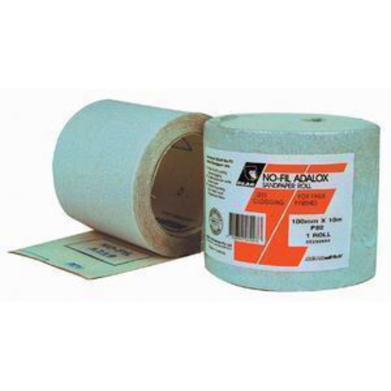 SANDPAPER 115MM X 25M ROLL 80 GRIT