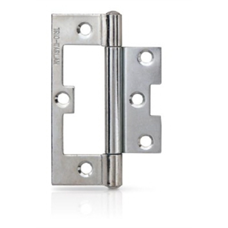 HINGE ZP FIXED PIN NON MORTISE 100 X 65 X 2.0MM