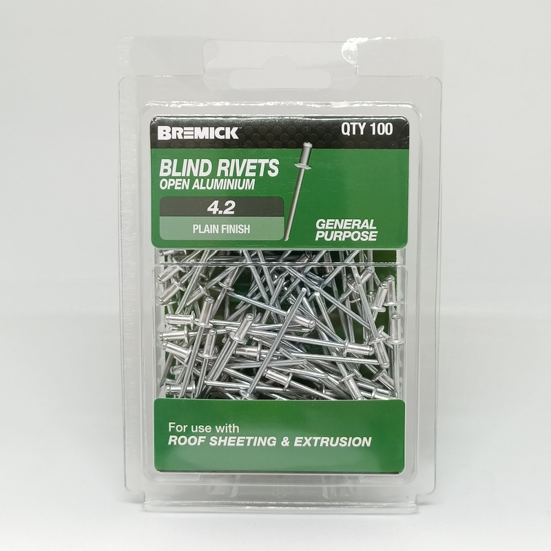 RIVET ALUMINIUM 4-2 PKT 100 BREMICK