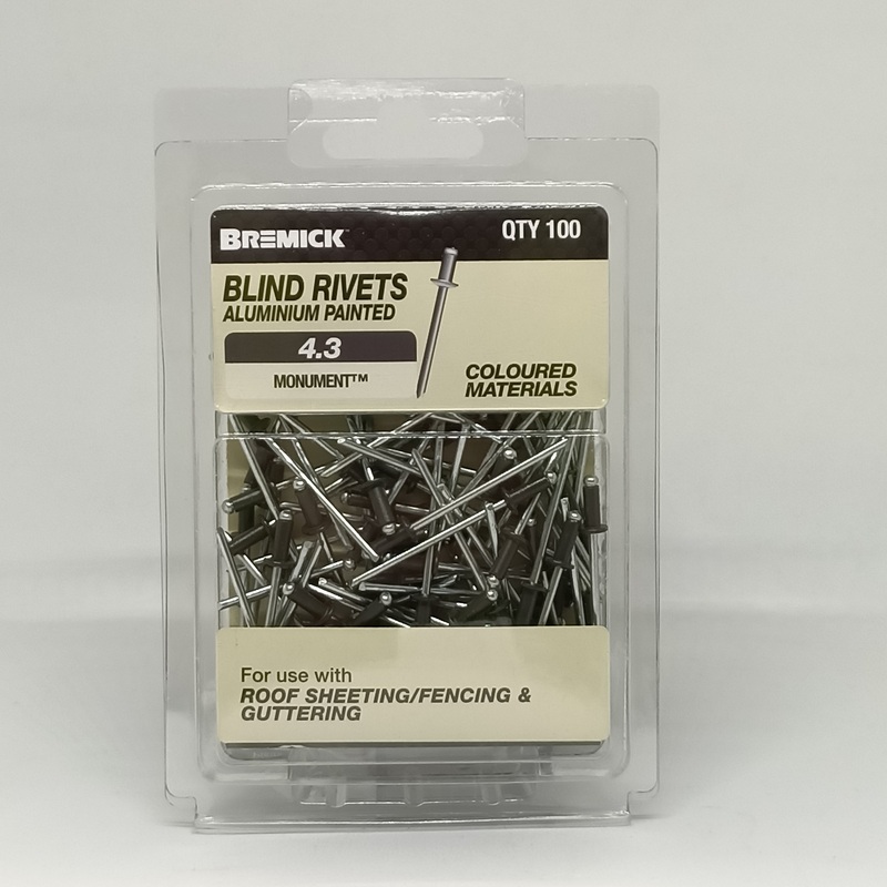 RIVET ALUMINIUM 4-3 MONUMENT PKT 100 BREMICK 052842