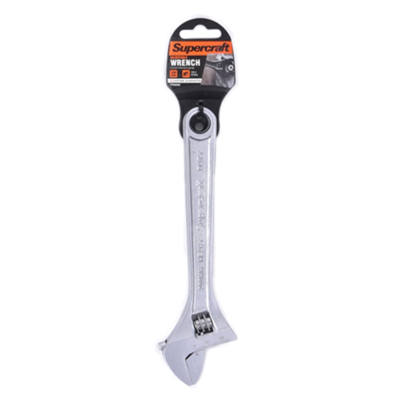 WRENCH ADJUSTABLE 200MM SUPERCRAFT
