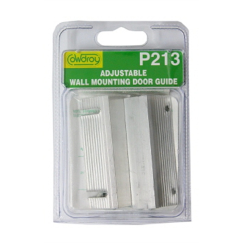 DOOR GUIDE ADJUSTABLE WALL MOUNT P213 COWDROY