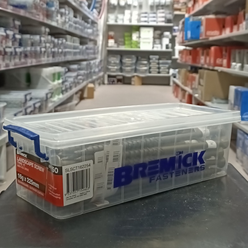 SCREW LANDSCAPE TECHNOGUARD 16G X 225MM BOX 50 BREMICK 152603