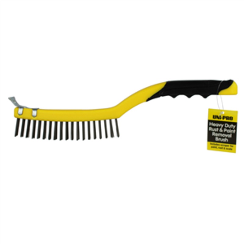 WIRE BRUSH BLACK PLASTIC LARGE