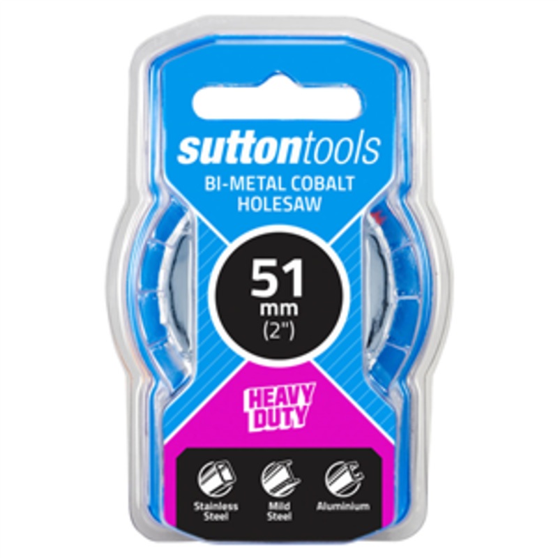 HOLE SAW 51MM BI-METAL COBALT SUTTON