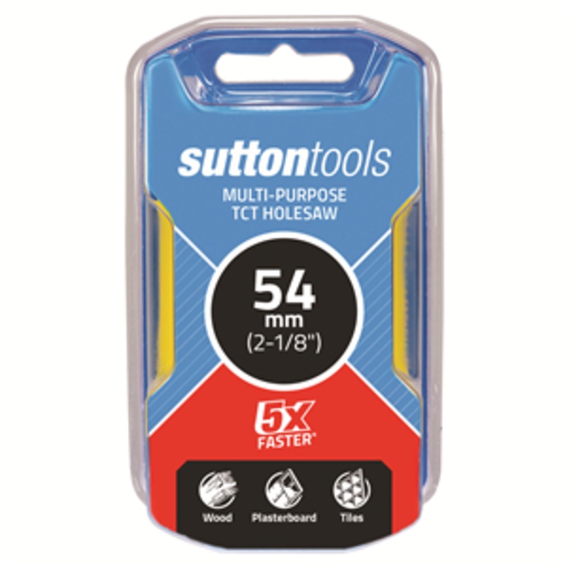 HOLE SAW 54MM MULTIPURPOSE TCT SUTTON