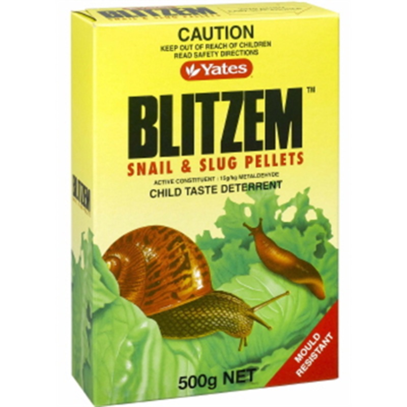 PESTICIDE SNAIL AND SLUG PELLET 500G YATES