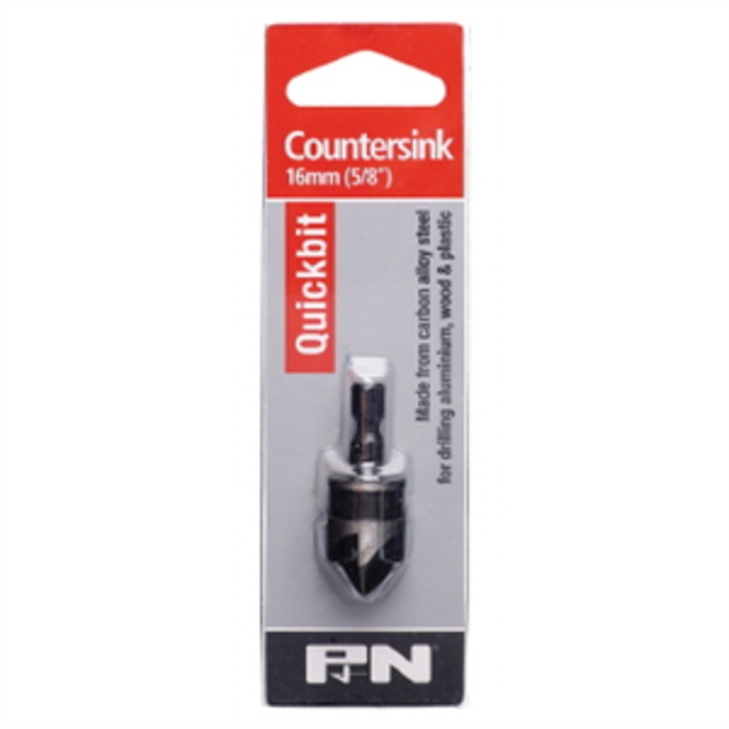 QUICKBIT COUNTERSINK 16MM 5/8IN P&N