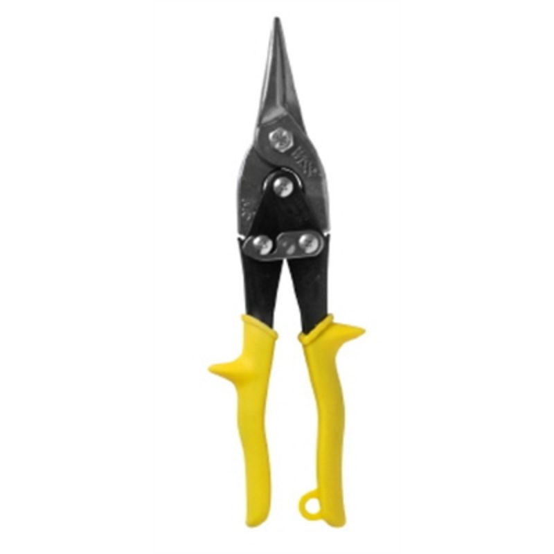 AVIATION TIN SNIP STRAIGHT CUT YELLOW 248MM WISS
